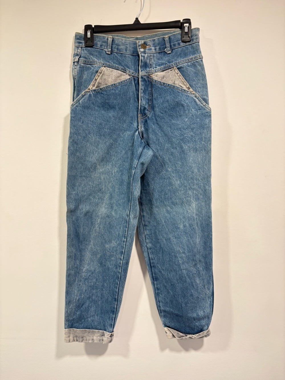 Vintage GUESS by Georges Marciano Two-Tone Jeans from the late 80s or early 90s.